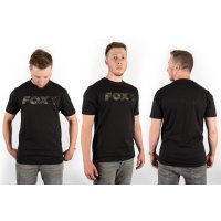 Fox triko Black Camo Chest Print T-Shirt