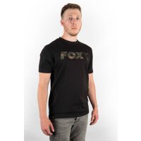 Fox triko Black Camo Chest Print T-Shirt