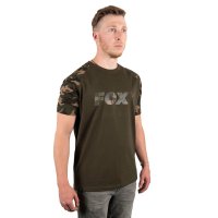 Fox triko Raglan Khaki Camo T-Shirt