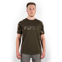 Fox triko Raglan Khaki Camo T-Shirt