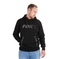 Fox mikina Black/Camo Print Hoody