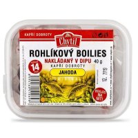 Chytil rohlíkové Boilie v dipu 14mm 60g Česnek