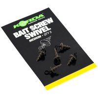 Korda obratlík Micro Ring Swivel Bait Screw Medium