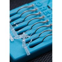 Drennan kész horog Carp Pushstop Barbless - 14-es horog - 0,18mm - 2,72kg