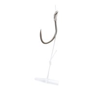 Drennan kész horog Carp Pushstop Barbless - 14-es horog - 0,18mm - 2,72kg