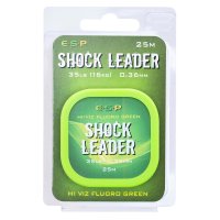 ESP Shock Leader 35lb 0,36mm 25m Hi-viz Fluoro Green