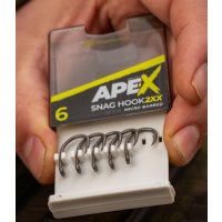 RidgeMonkey háček Ape-X Snag Hook 2XX Barbed Velikost 6