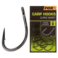 Fox háčky Carp Hooks Curve Shank Short