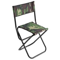 Mikado stolička s opěrkou zad 081 camouflage