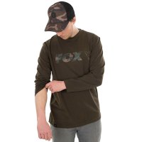 Fox triko Long Sleeve Khaki Camo T Shirt vel.XXXL