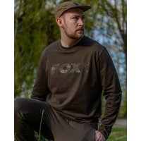 Fox triko Long Sleeve Khaki Camo T Shirt