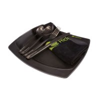 RidgeMonkey jídelní sada SQ DLX Large Plate Set