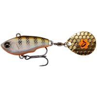 Savage Gear třpytka Fat Tail Spin 5,5cm 9g Sinking Perch