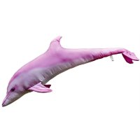 Gaby polštář Delfín albín - růžový 125 cm 