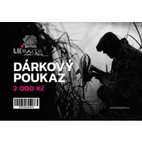 LK Baits dárkový elektronický poukaz 2000