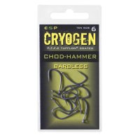 ESP háčky bez protihrotu  Chod-Hammer Cryogen Barbless vel.6