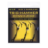 ESP návazce Trig Hammer Ronnie Rig Barbless vel. 5