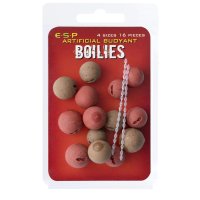 ESP Buoyant Boilies Brown/Red Fishmeal
