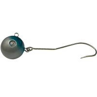 LK Baits jigová hlavička (magická koule) modrostříbrná s háčkem 200g