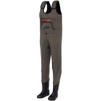DAM brodící kalhoty BreakPoint Neoprene Wader Bootfoot Felt grey/black vel.XL 44/45-9/10