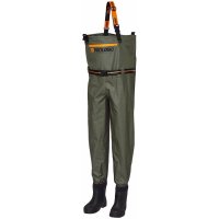 Prologic brodící kalhoty Inspire Chest Bootfoot Wader Eva Sole Green XXL 46/47