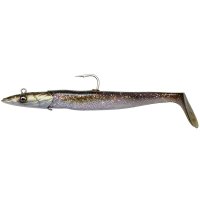 Savage Gear gumová nástraha Sandeel V2 Sinking Green Silver 2+1