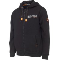 Savage Gear mikina Urban Zip Hoodie Black INK vel. XL
