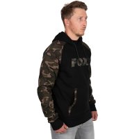Fox mikina Black/Camo Raglan Hoodie