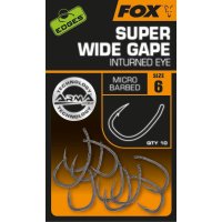 Fox háčky Edges Armapoint Super Wide Gape Inturned Eye vel. 4