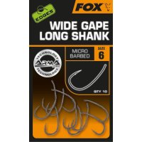 Fox háčky Edges Armapoint Super Wide Gape Long shank vel. 4