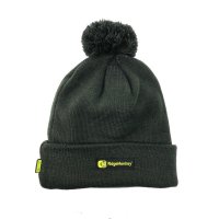 RidgeMonkey čepice APEarel Bobble Beanie Hat Green