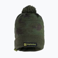 RidgeMonkey čepice APEarel Bobble Beanie Hat Camo