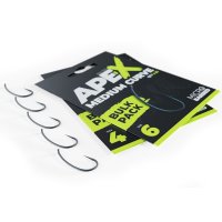 RidgeMonkey háčky Ape-X Medium Curve Barbed Bulk Pack 25 ks