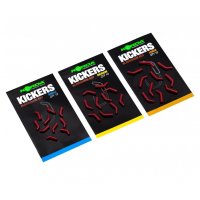 Korda rovnátko na háček Kickers Medium Bloodworm Red 10ks