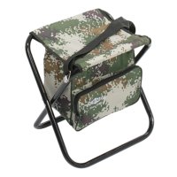 Mikado stolička s batohem Foldable with bag camouflage (100kg)
