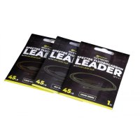 RidgeMonkey montáže Spectre Fluorocarbon Uni Lead Clip Leader 45lb 1m Camo Brown
