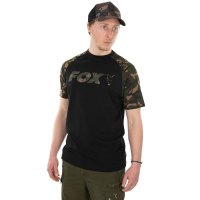 Fox triko Raglan Raglan Black Camo T-Shirt