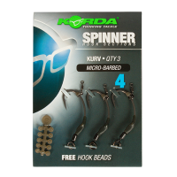 Korda návazec Spinner hook sections Kurv