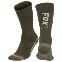 Fox ponožky Collection Green/Silver Thermolite long sock