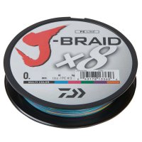Daiwa pletená šňůra J-Braid X8 150m Multi-color