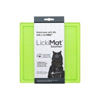LickiMat Lízací Podložka Soother pro Kočky Zelená
