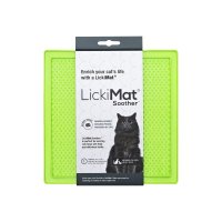 LickiMat Soother Podložka pro Kočky Zelená