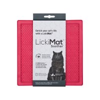 LickiMat Lízací Podložka Soother pro Kočky Růžová