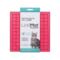 LickiMat Lízací Podložka Playdate pro Kočky Růžová