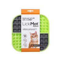 LickiMat Lízací Podložka Slomo pro Kočky Zelená
