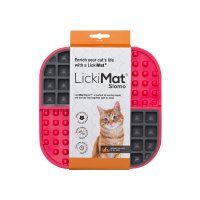 LickiMat Lízací Podložka Slomo pro Kočky Růžová