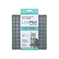 LickiMat Lízací Podložka Playdate Tuff pro Kočky Zelená