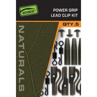 Fox montáž Edges Naturals Power Grip Lead clip kit 5ks