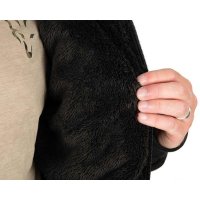 Fox bunda Collection Sherpa Jacket Black Orange