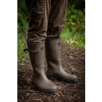 Fox holínky Neoprene Lined Camo Khaki Rubber Boot